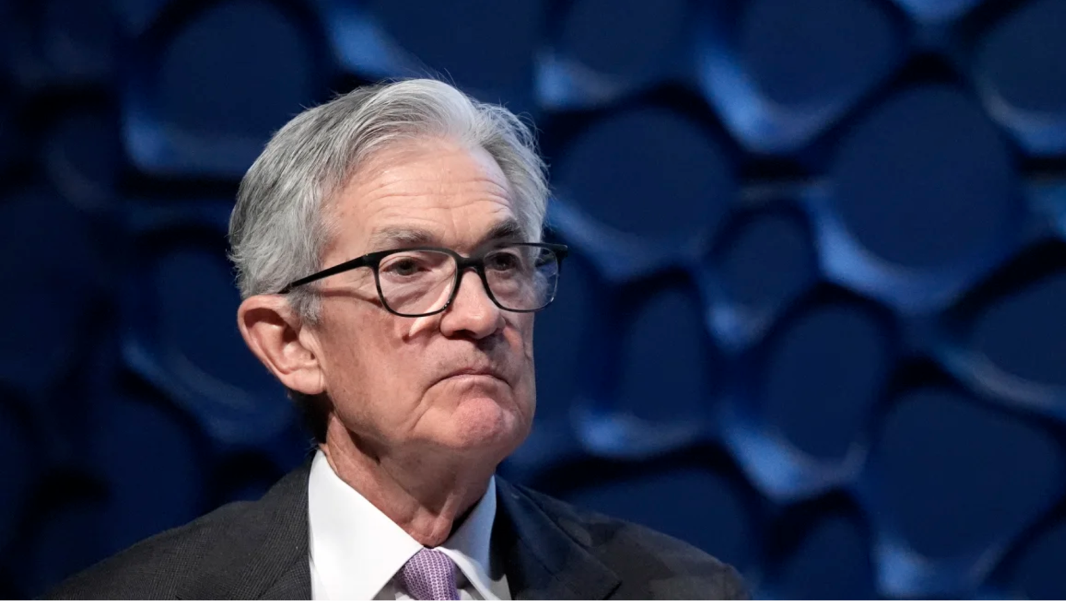 Federal Reserve Chair Jerome Powell at a Dallas Regional Chamber event on November 14 via AP