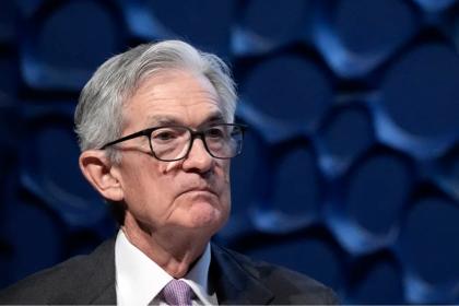 Federal Reserve Chair Jerome Powell at a Dallas Regional Chamber event on November 14 via AP