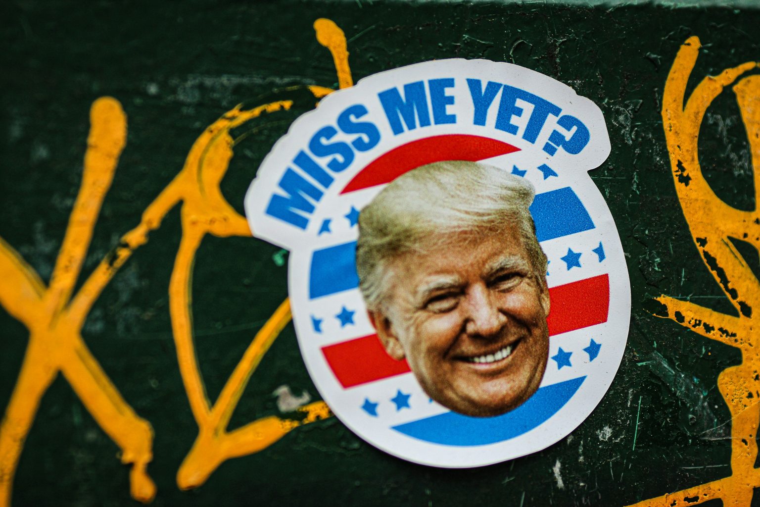 President Donald Trump via Jon Tyson on Unsplash