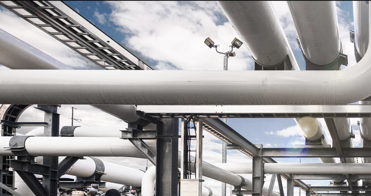 Natural gas pipelines via Shutterstock