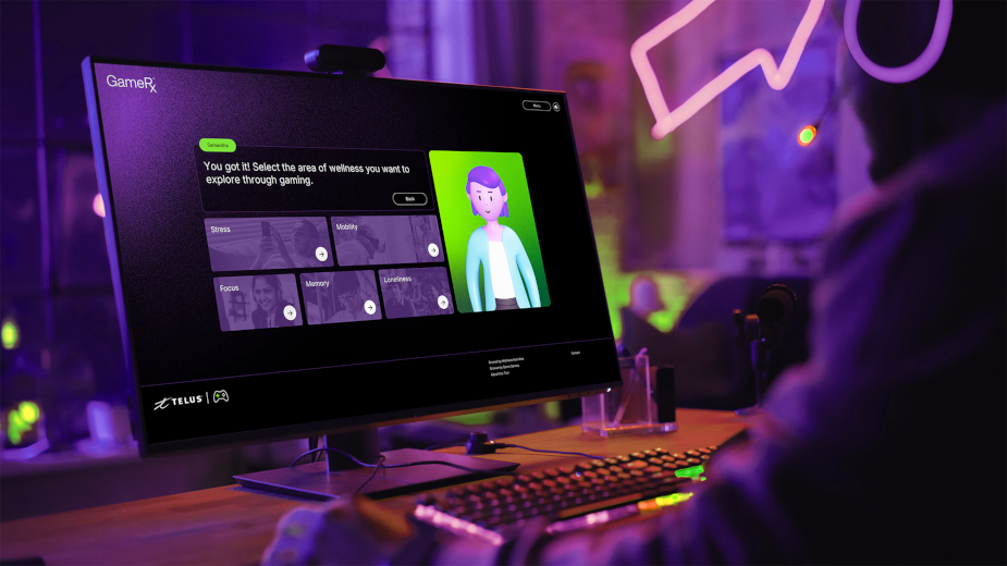 Via Telus websites